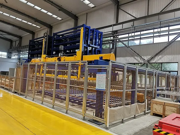 Grúa Pórtico Automatizada y Sistema de Almacenamiento