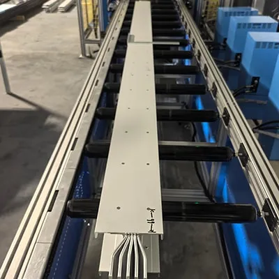 Línea Automática de Ensamblaje de Ductos de Barras