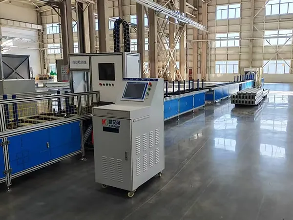 Línea Automática de Inspección y Pruebas de Ductos de Barras