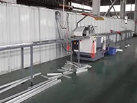 Sierra Tronzadora para Perfiles de Ductos de Barras