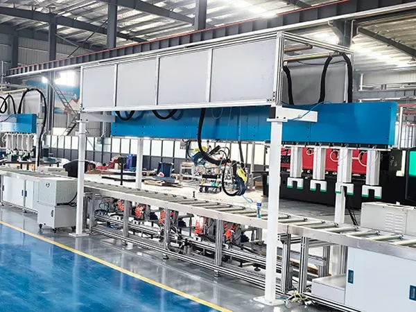 Línea Automática de Pruebas para Barras Colectoras