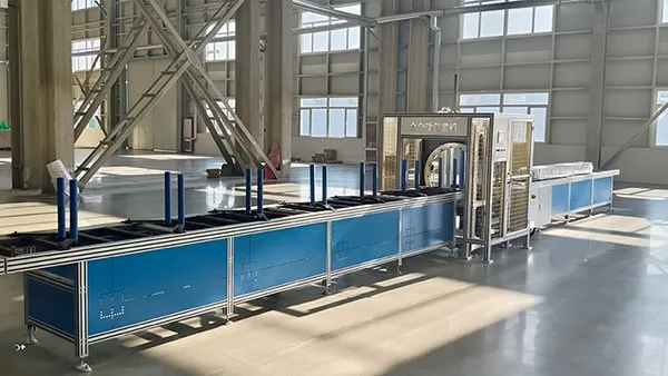 Sitio de Instalación de Máquina Totalmente Automática de Embalaje para Barras Colectoras
